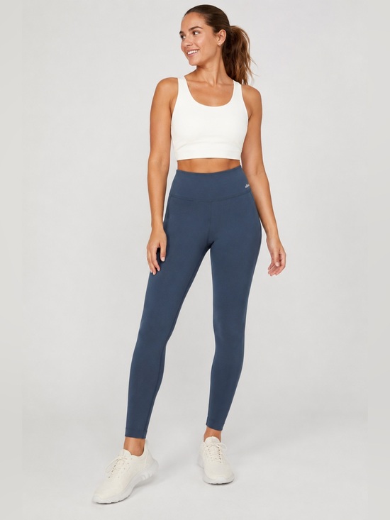 allbirds Pants - Allbirds Women’s Merino Wool Blend High Rise Blue Gray Leggings Size Medium M